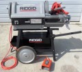 RIDGED PIPE THREADER W/ WHEEL & CAB STAND 1224, 120V, 15.0A, 12/36 RPM